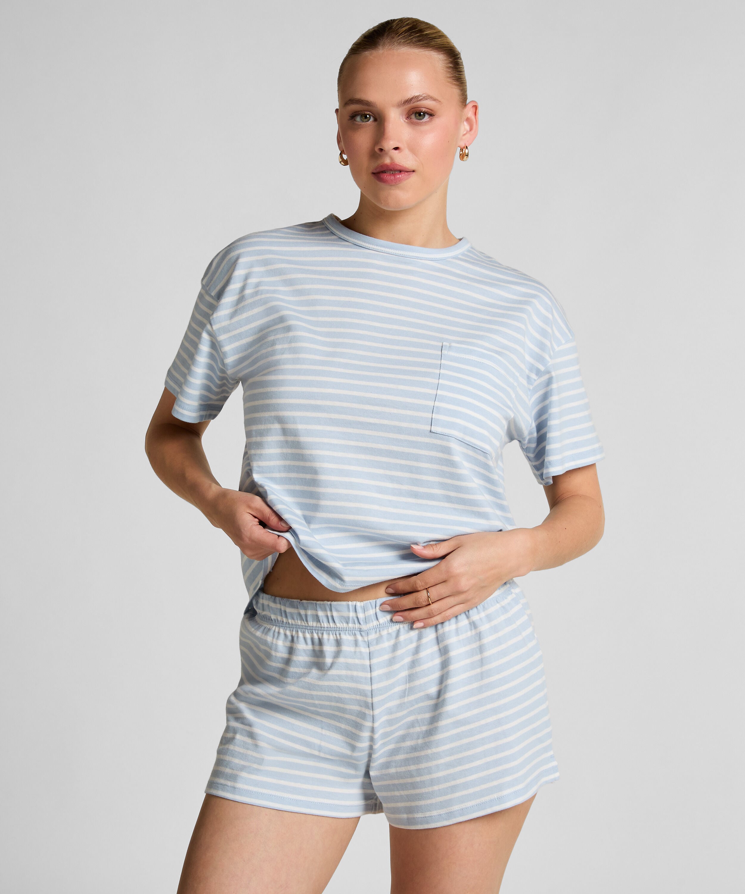 Pyjama set, Bleu