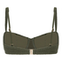 Haut de bikini à armatures non rembourré Cairo, Vert