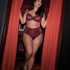 Slip taille haute Kriss I AM Danielle, Rouge