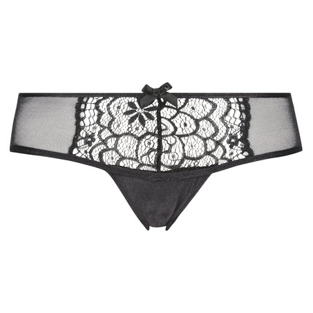 Boxer string Saskia, Noir