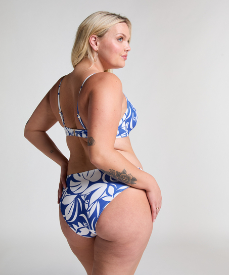 Haut de bikini Maurice, Bleu