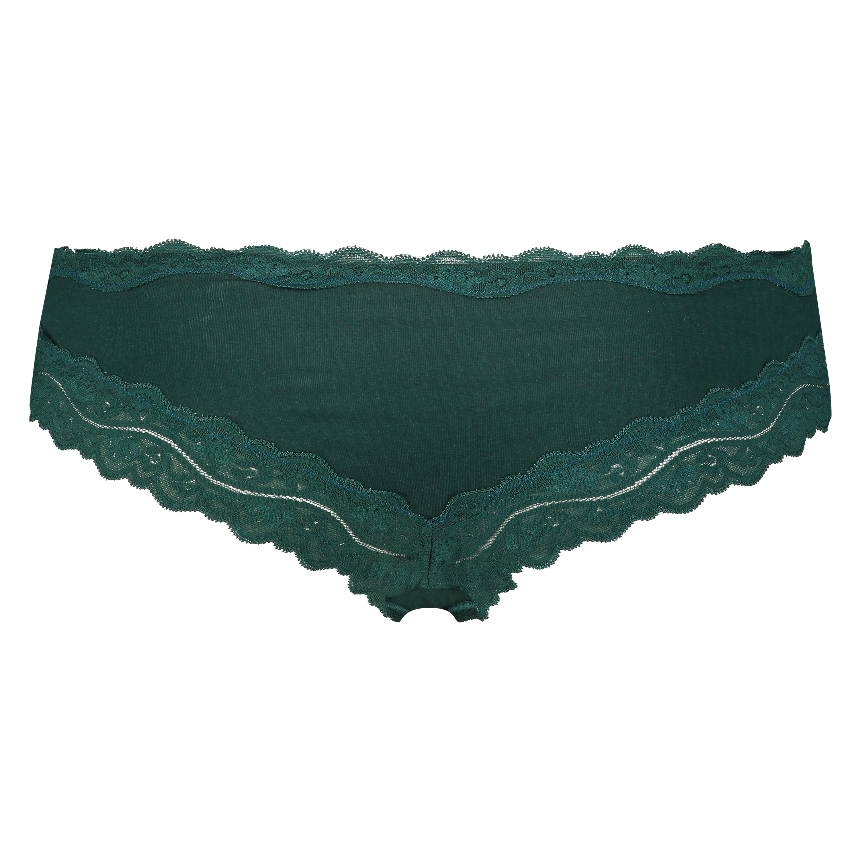 Slip br&eacute;silien coton, Vert, main