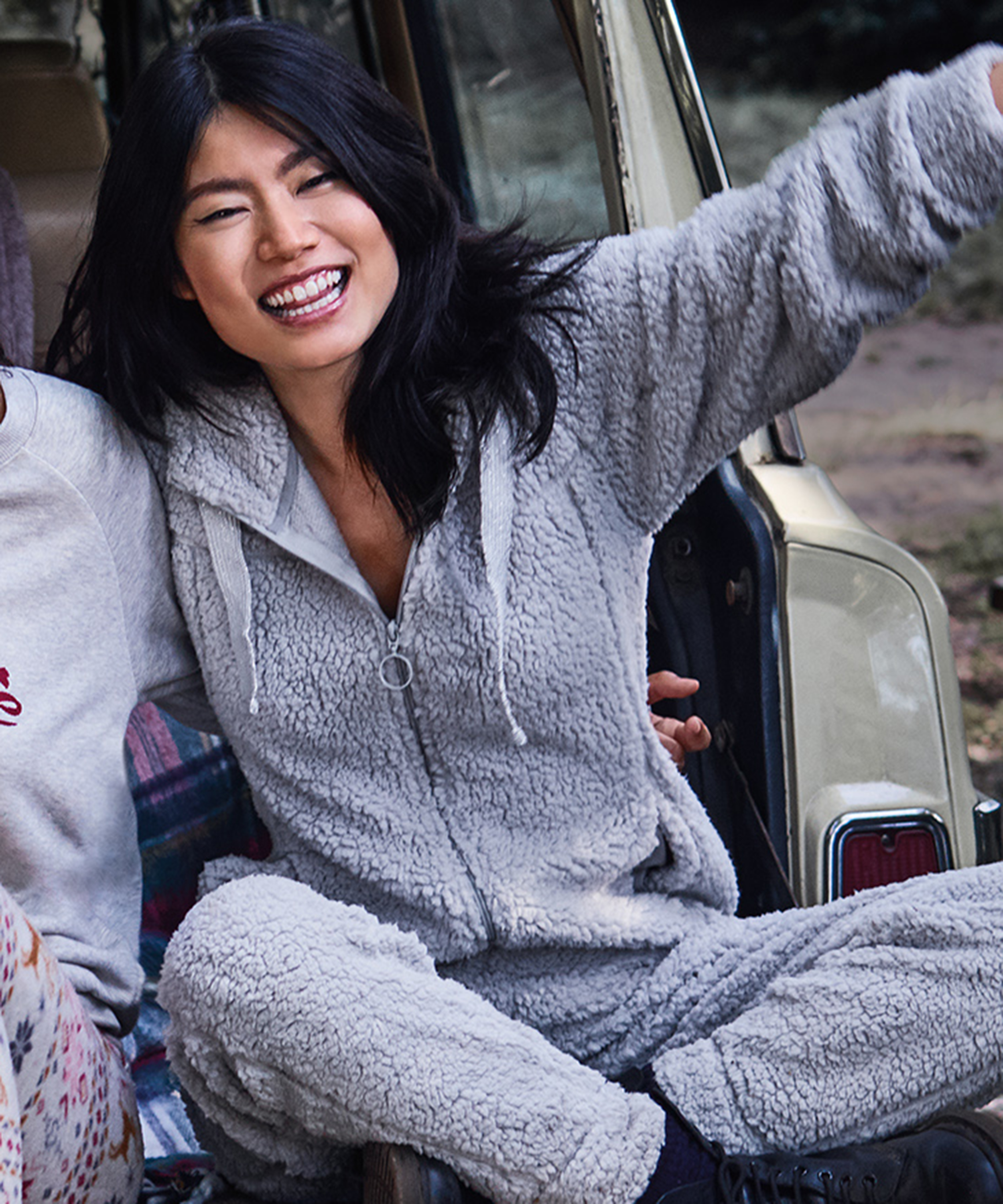 On&eacute;sie Cloud Polaire, Gris, main