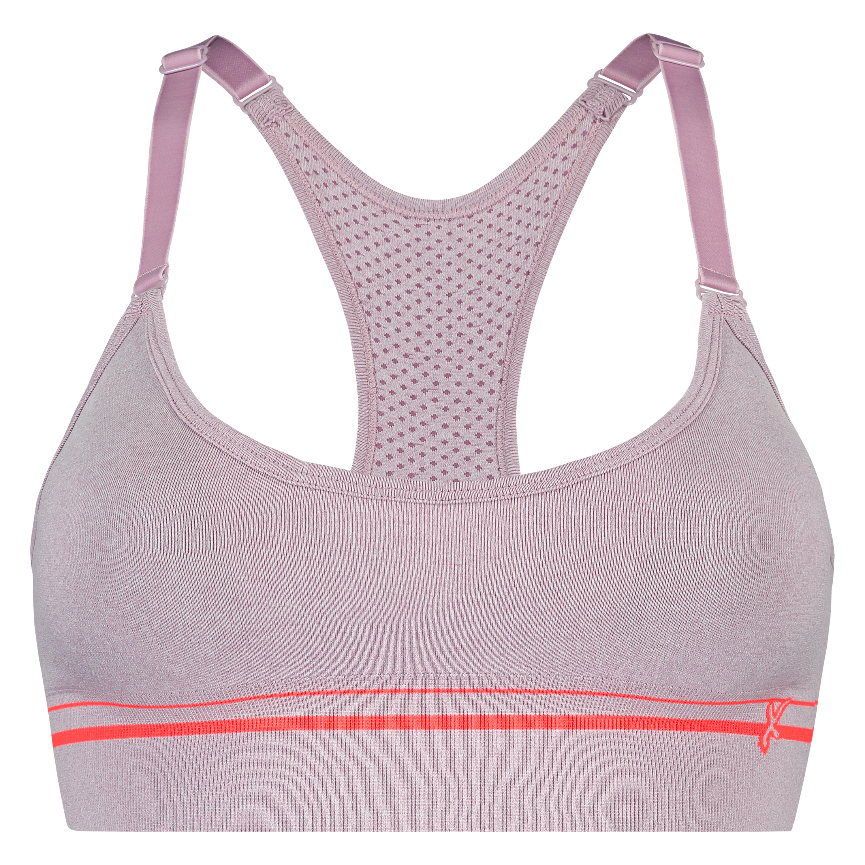 Soutien-gorge de sport HKMX The Crop Niveau 1, Violet, main