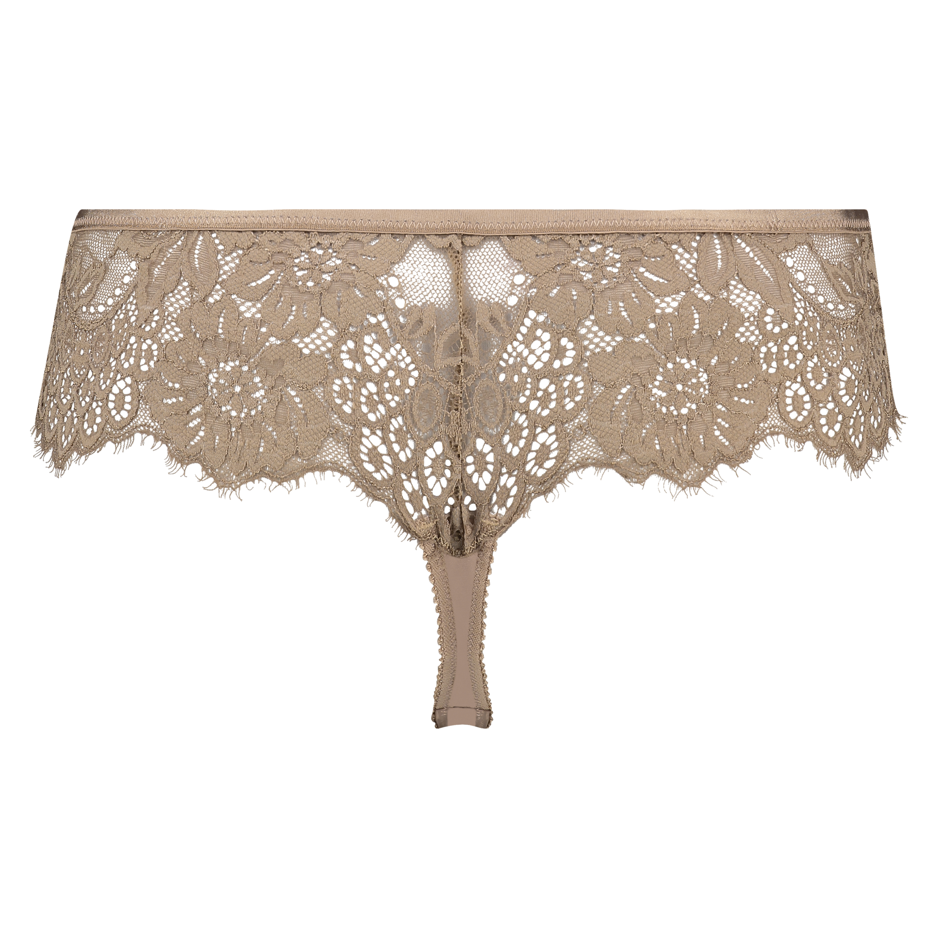 Boxer string Reyna, marron, main