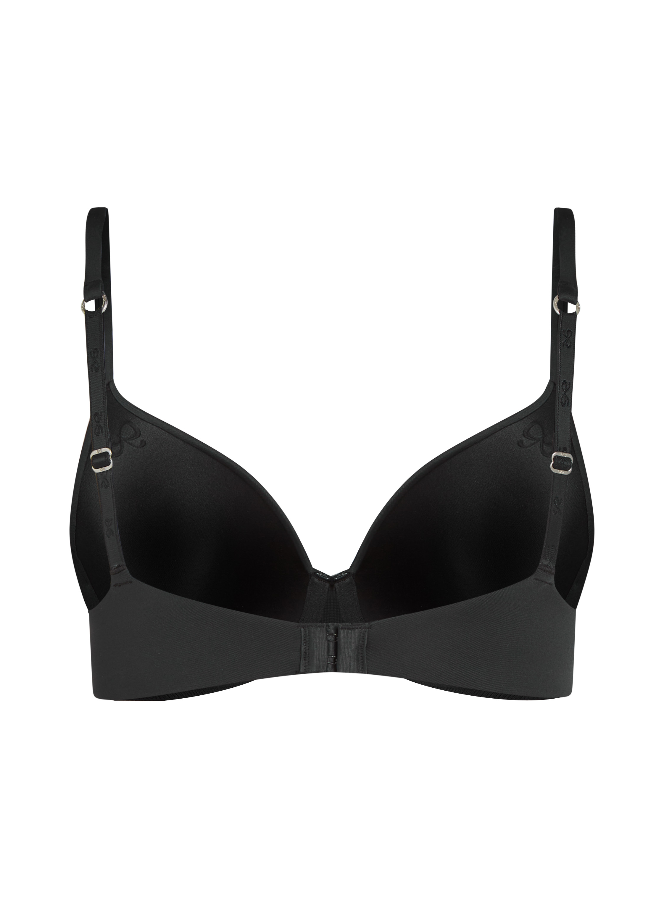 Soutien-gorge t-shirt basic, Noir, main