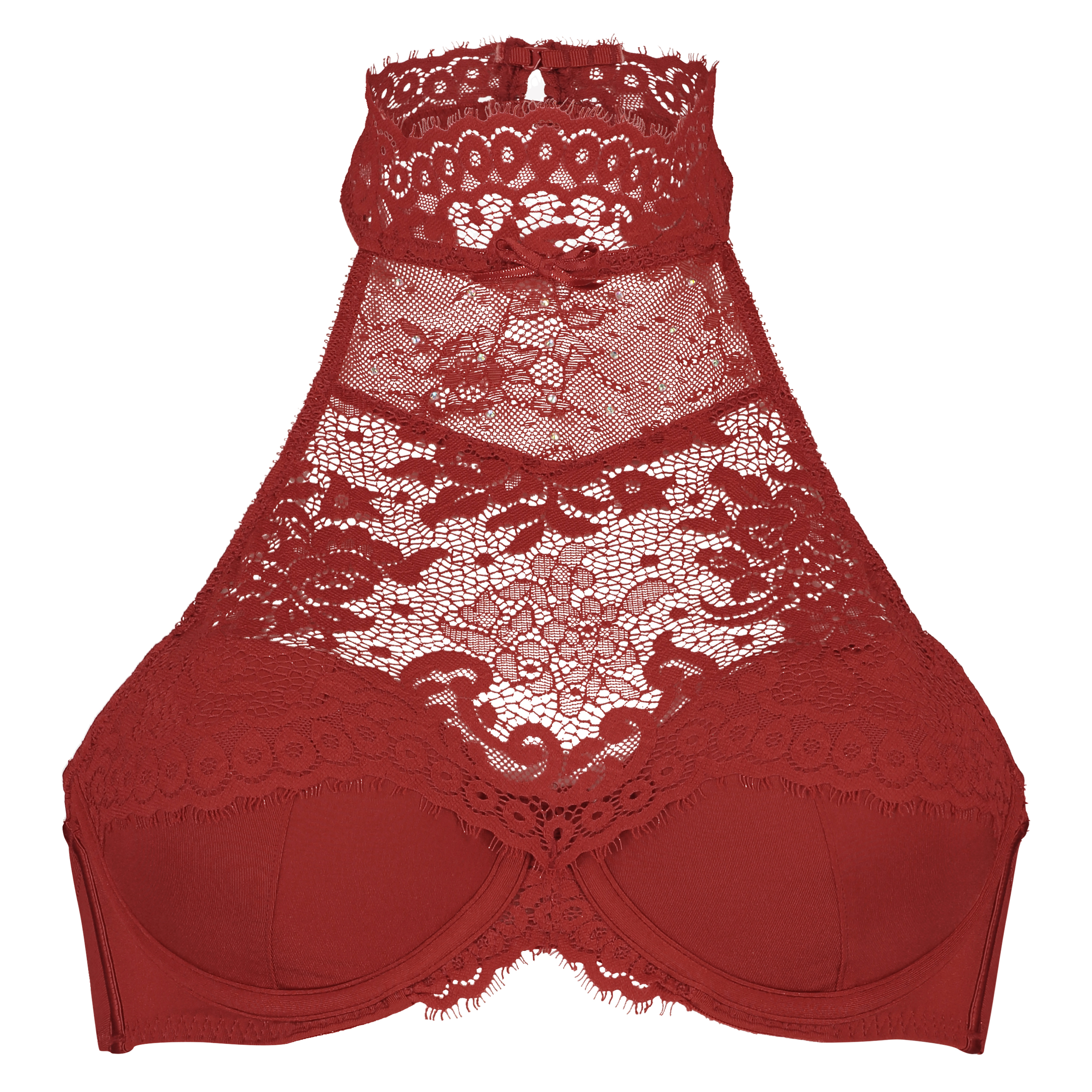 Soutien-gorge corbeille &agrave; armatures pr&eacute;form&eacute; Reanna, Rouge, main