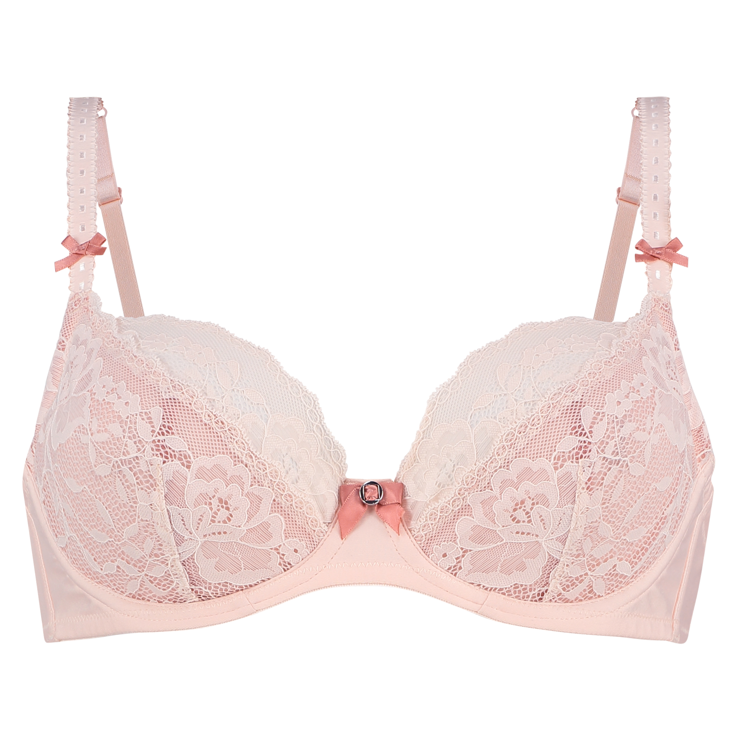 Soutien-gorge &agrave; armatures non-pr&eacute;form&eacute; Theresa, Rose, main
