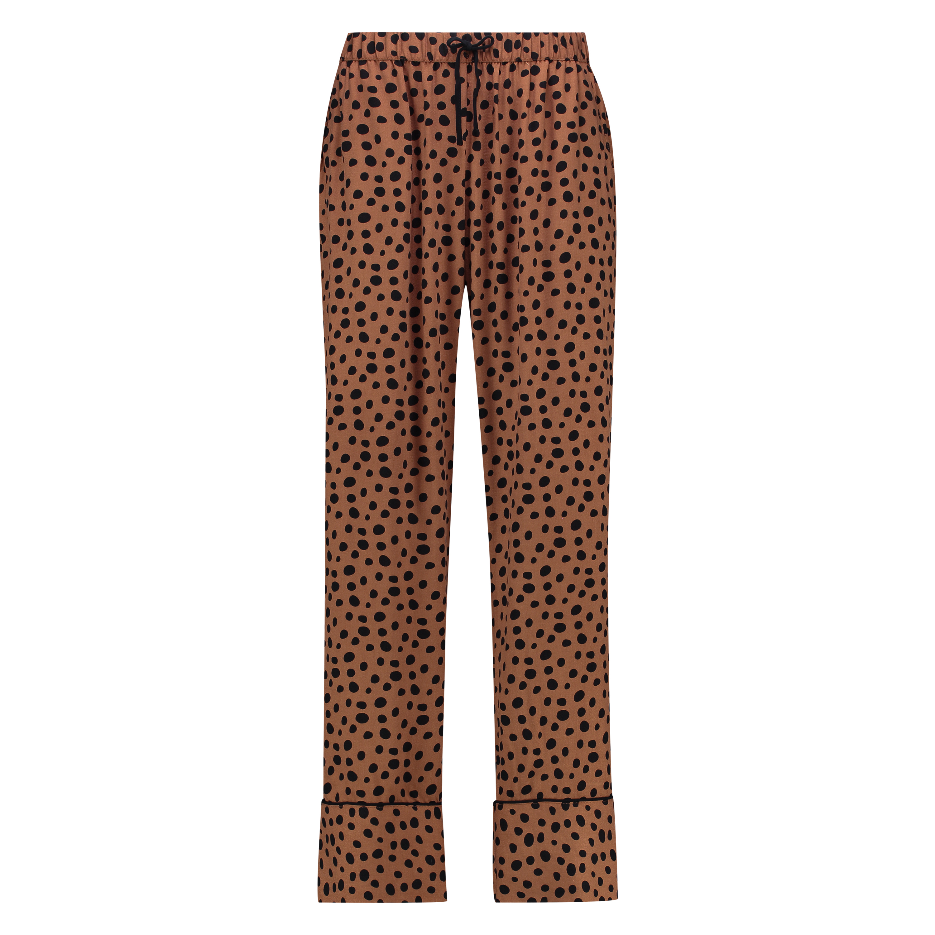 Pantalon de pyjama, marron, main