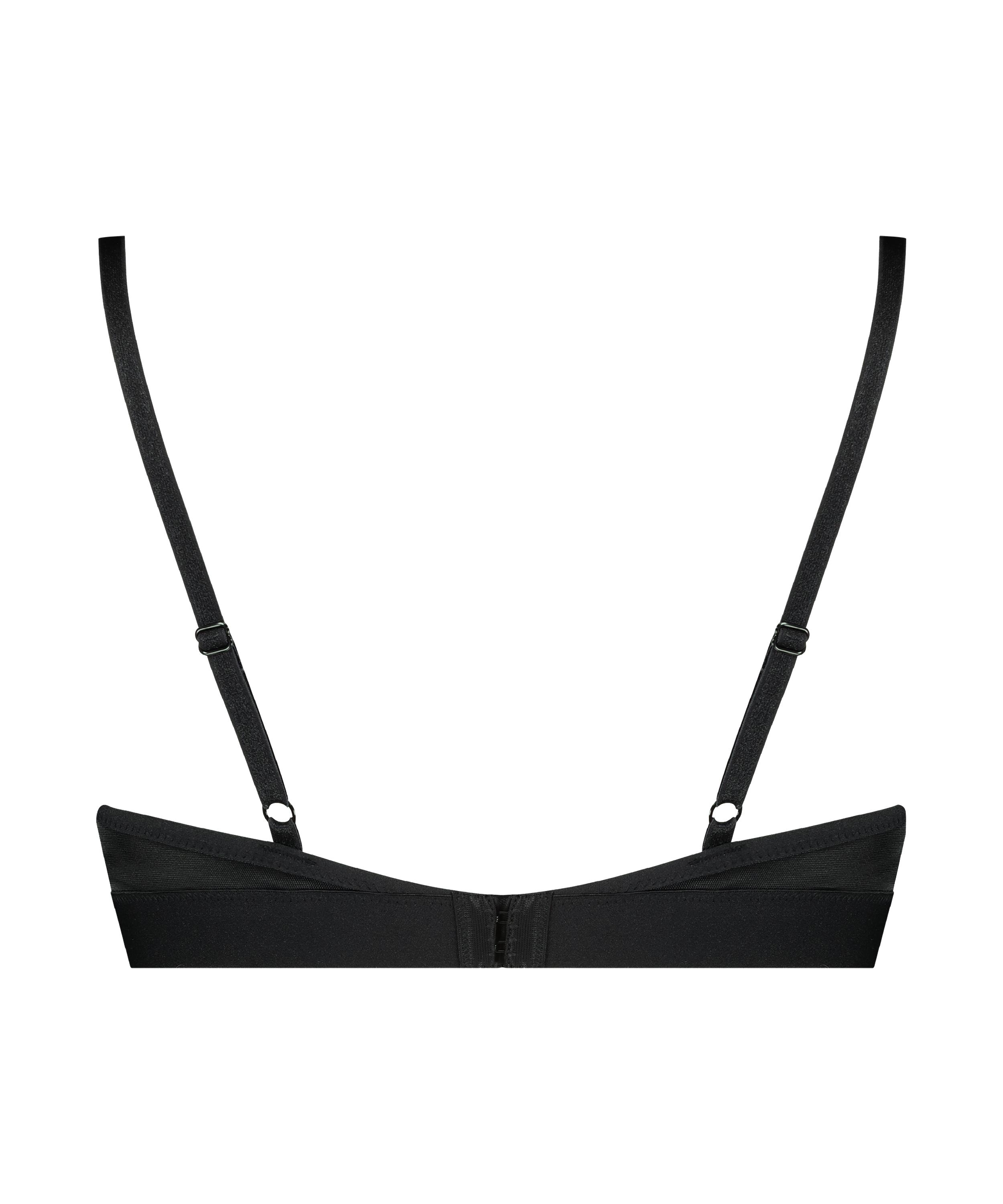 Soutien-gorge pr&eacute;form&eacute; sans armatures Sophie, Noir, main