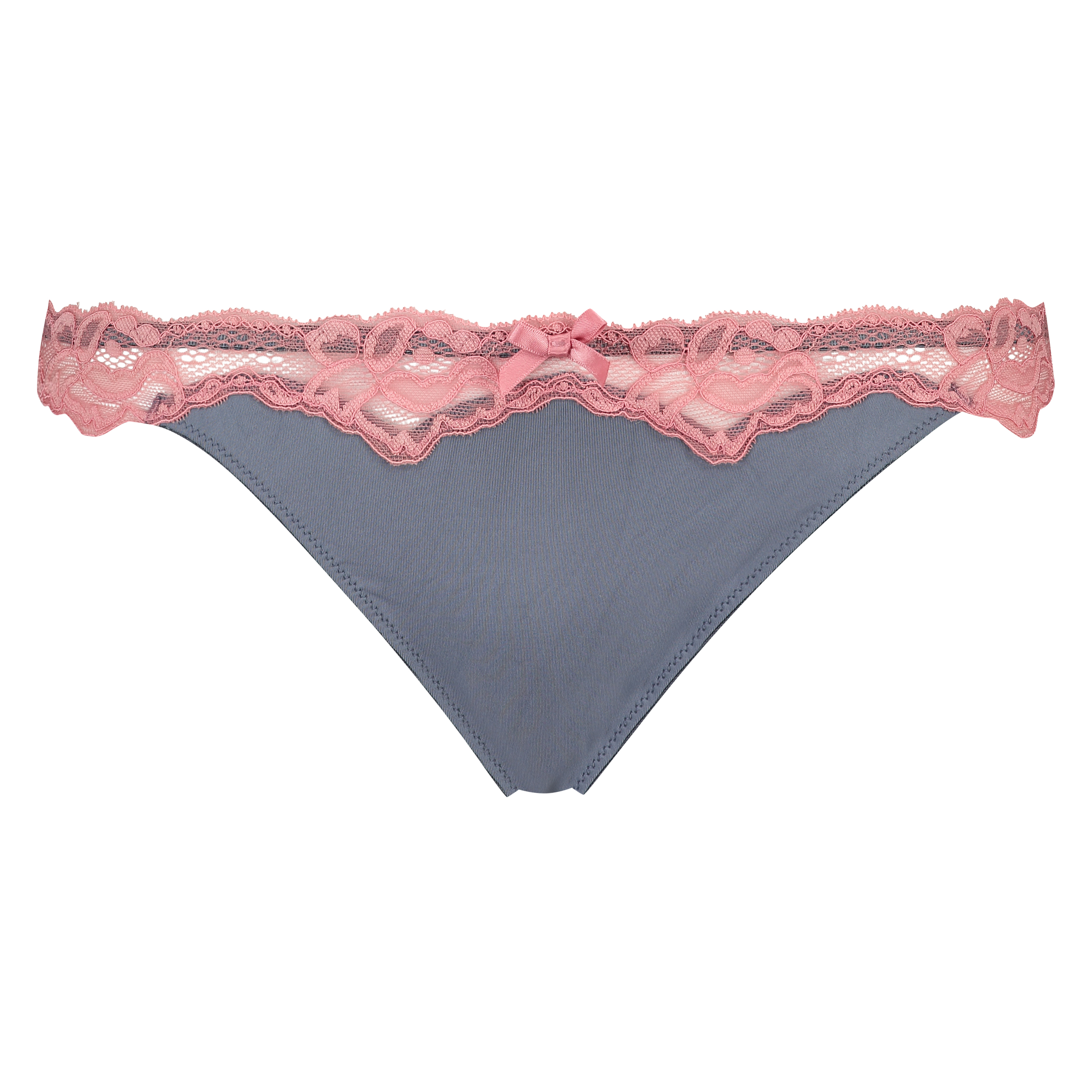String Secret Lace, Gris, main
