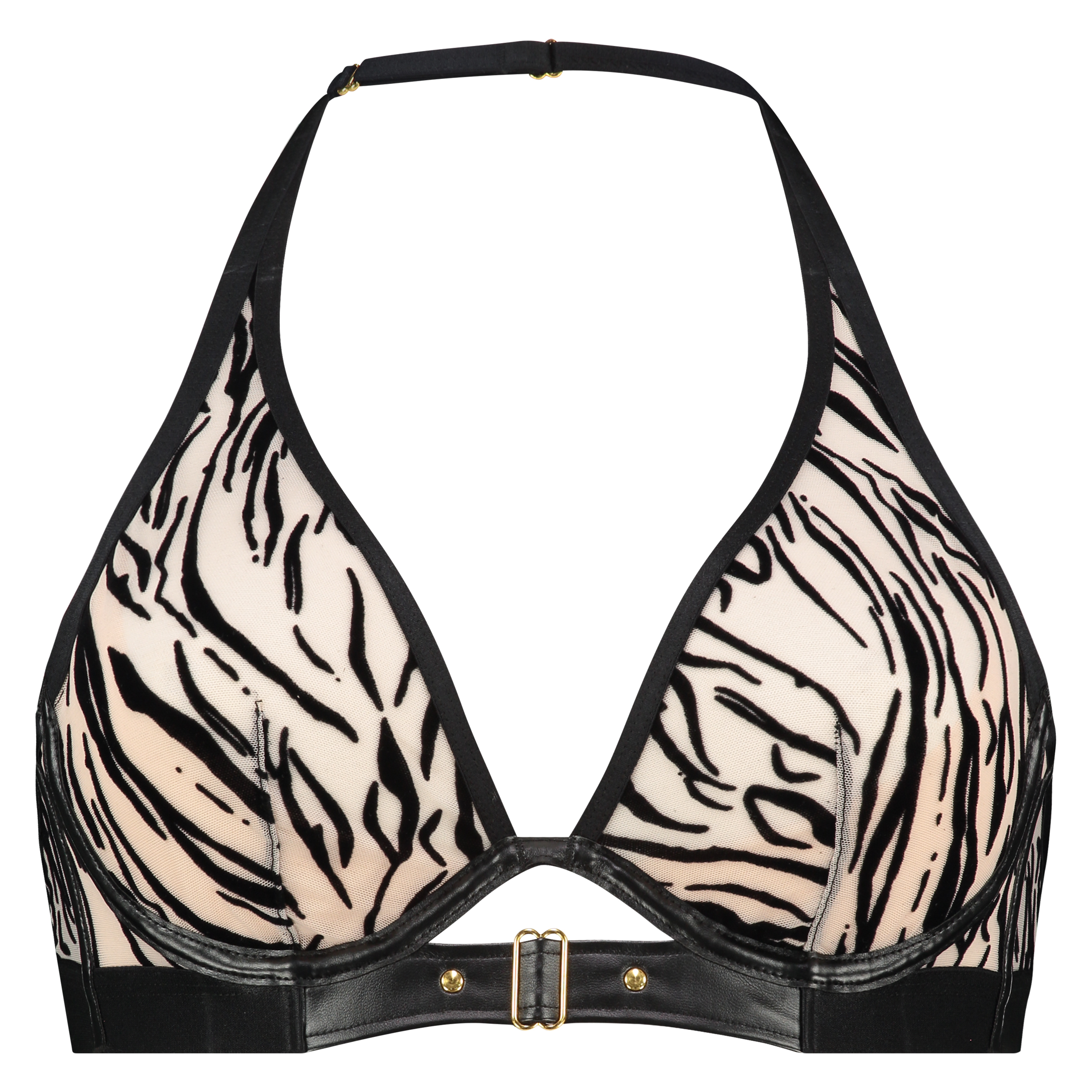 Soutien-gorge &agrave; armatures non-rembourr&eacute; Zebbie, Bronzage, main