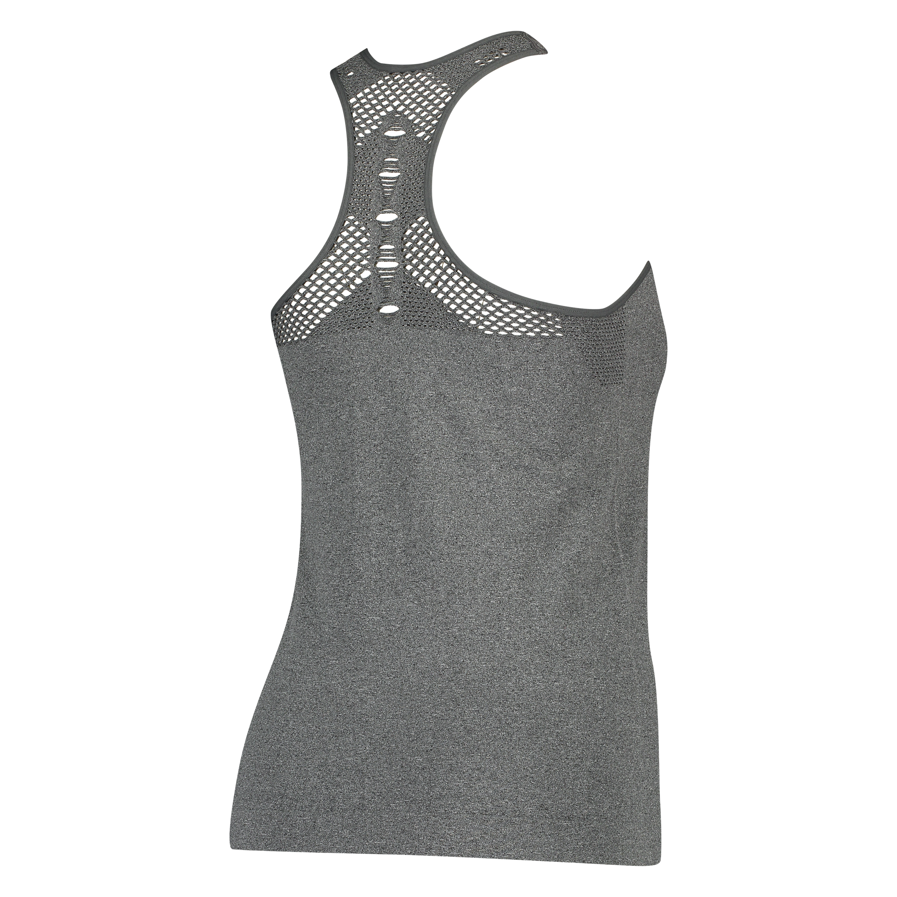 HKMX Haut tank top roundknit, Gris, main
