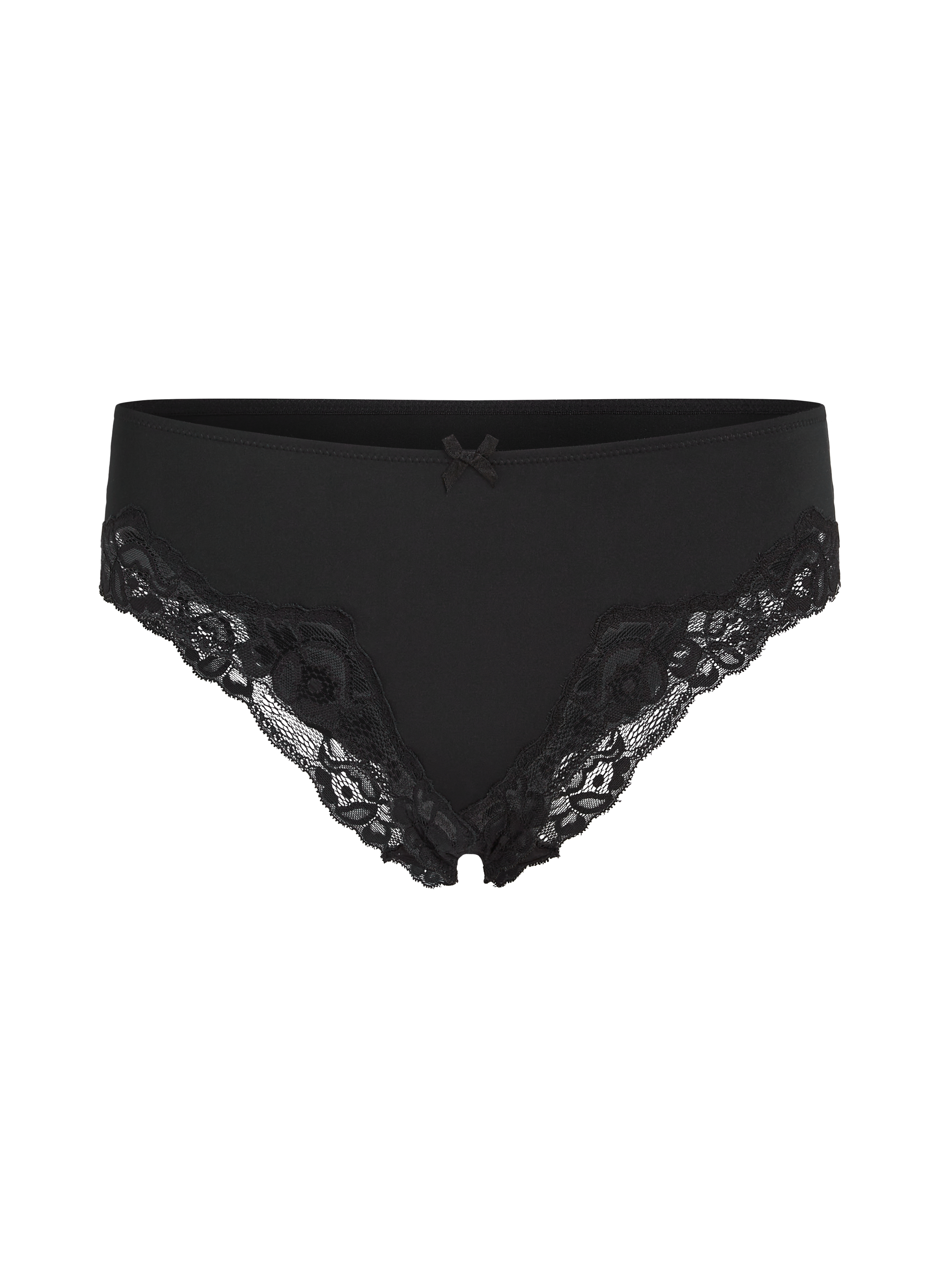 Slip Secret Lace, Noir, main