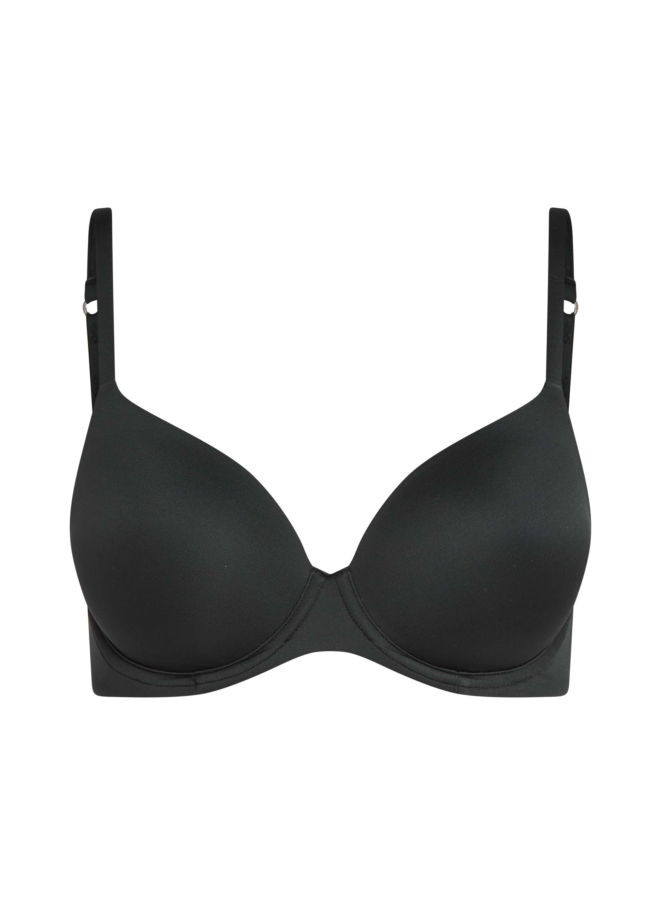 Soutien-gorge t-shirt basic, Noir, main