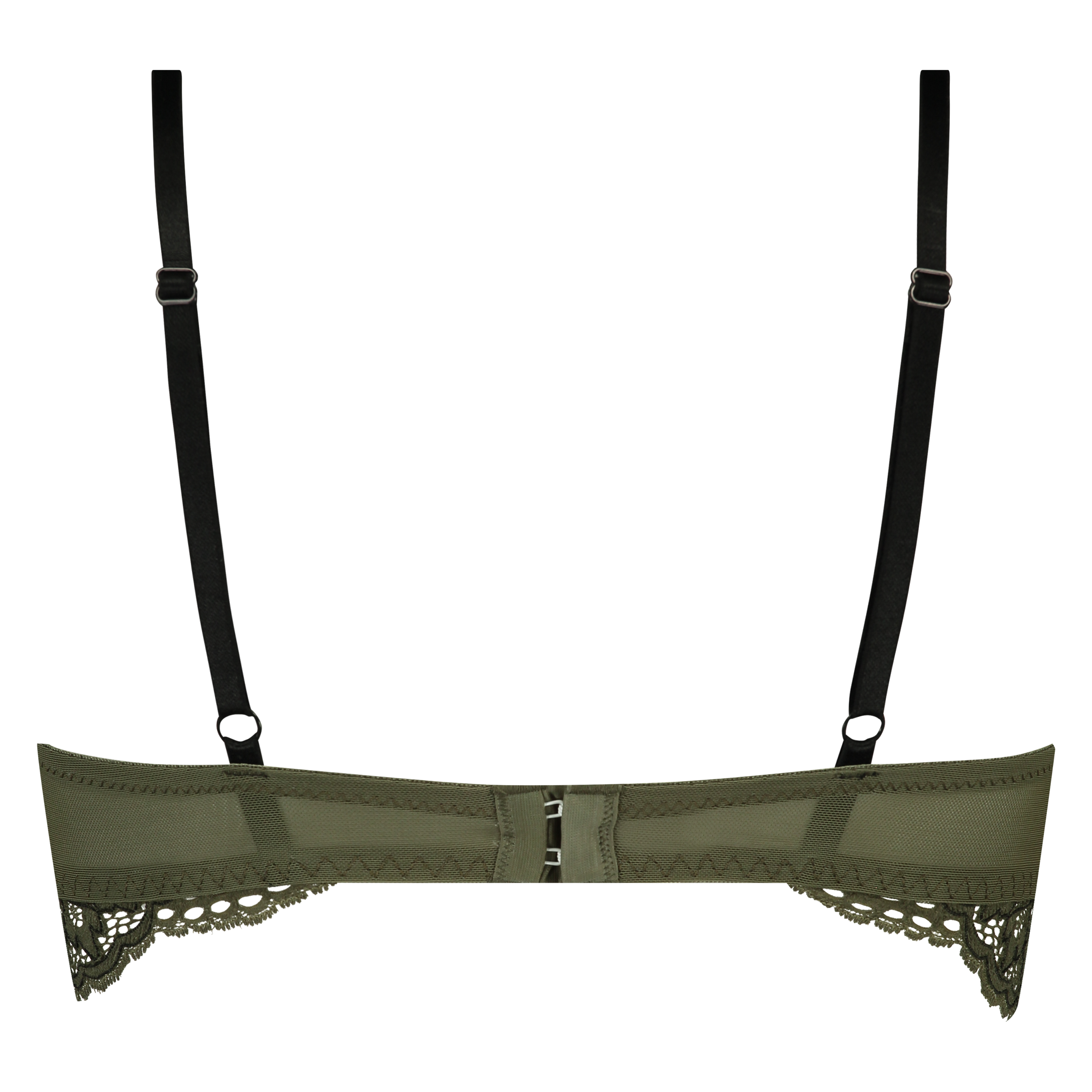 Soutien-gorge &agrave; la palangre &agrave; armatures rembourr&eacute; Xiomara, Vert, main