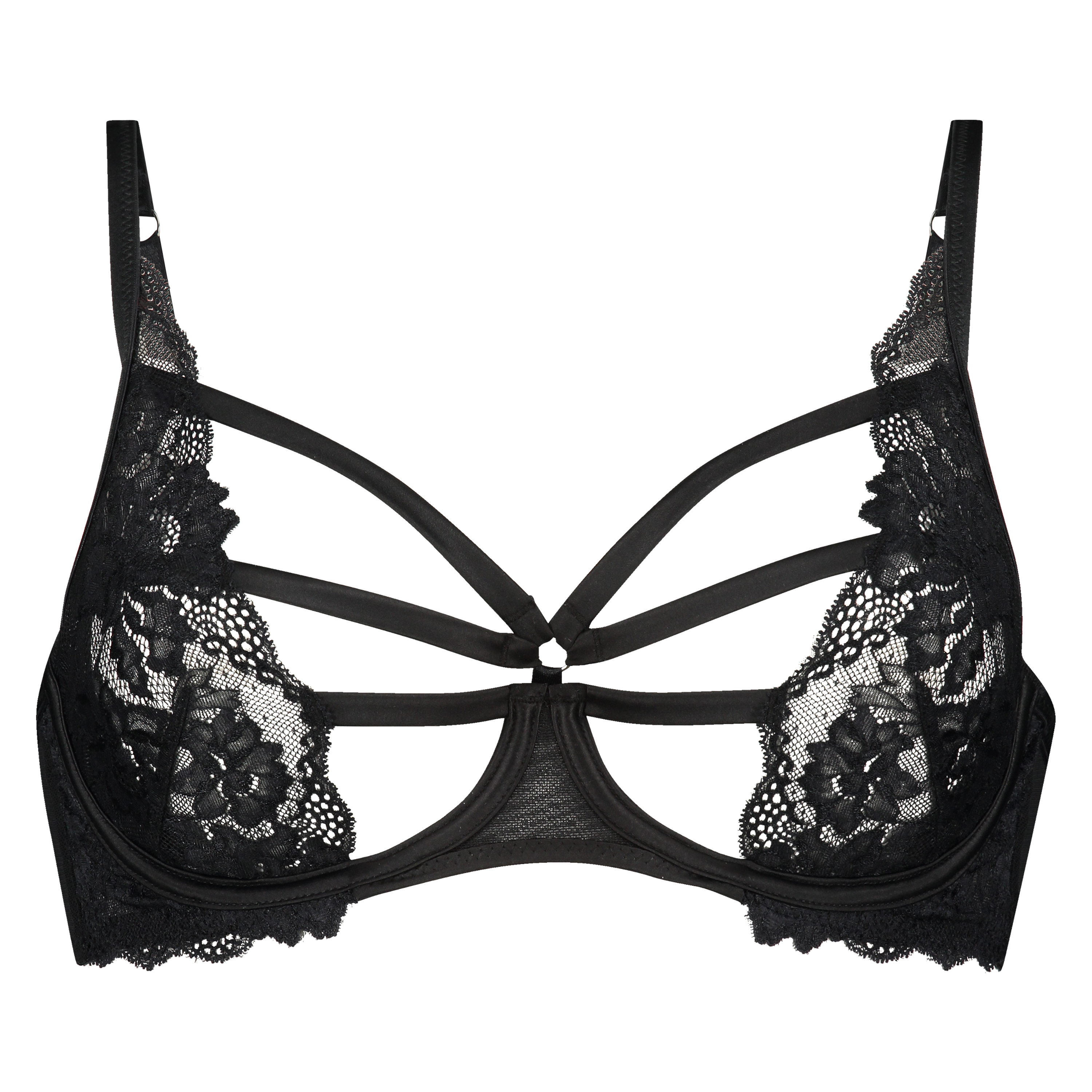 Soutien-gorge &agrave; armatures non-pr&eacute;form&eacute; Sosha, Noir, main
