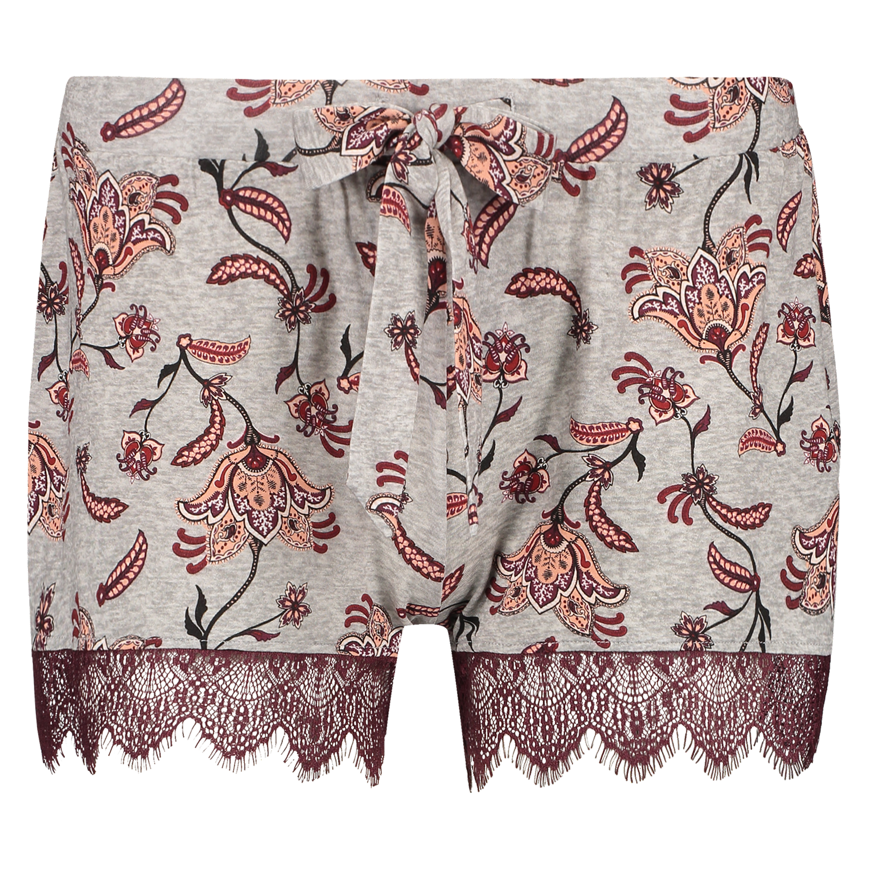 Short Jersey, Gris, main