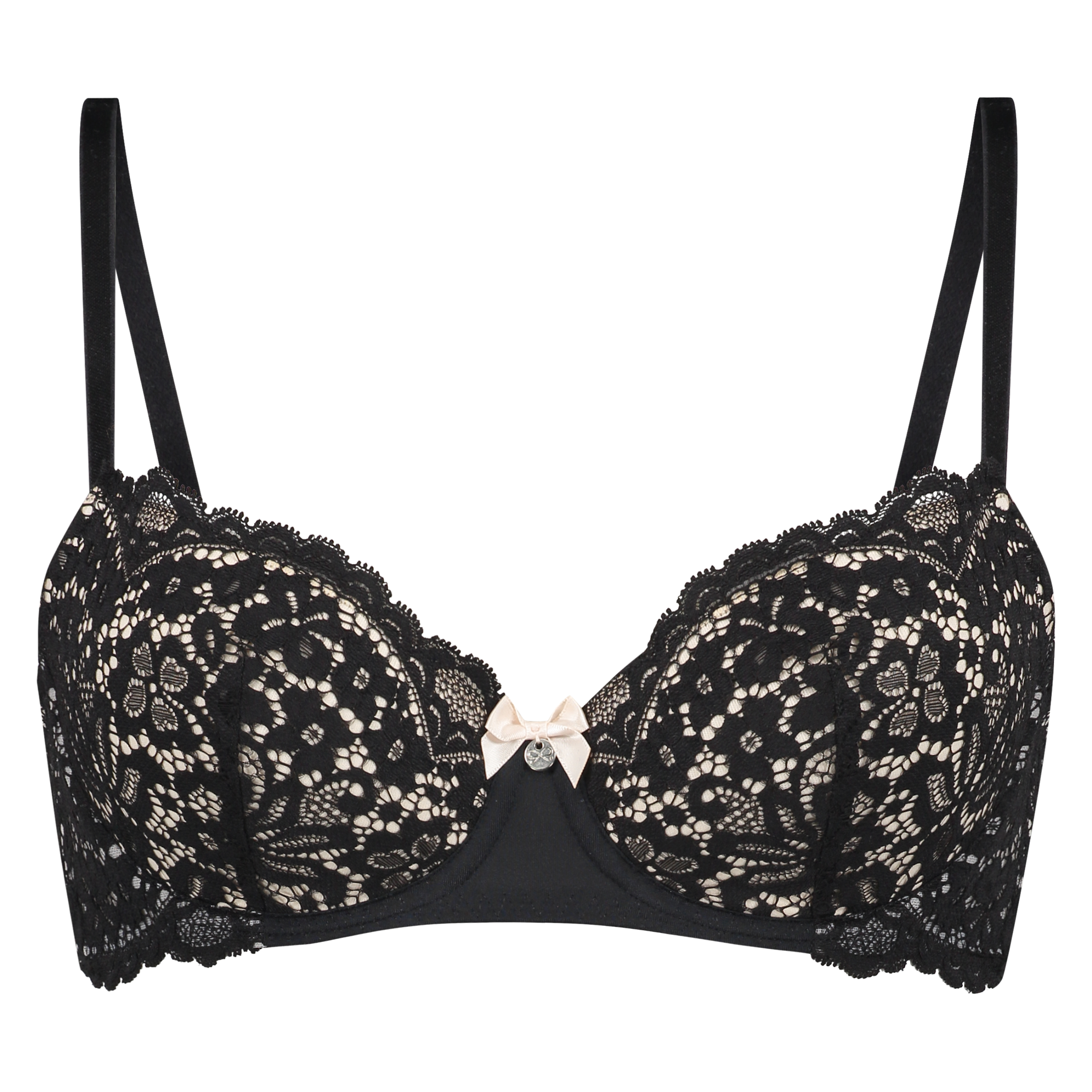 Soutien-gorge &agrave; armatures pr&eacute;form&eacute; Marina, Noir, main