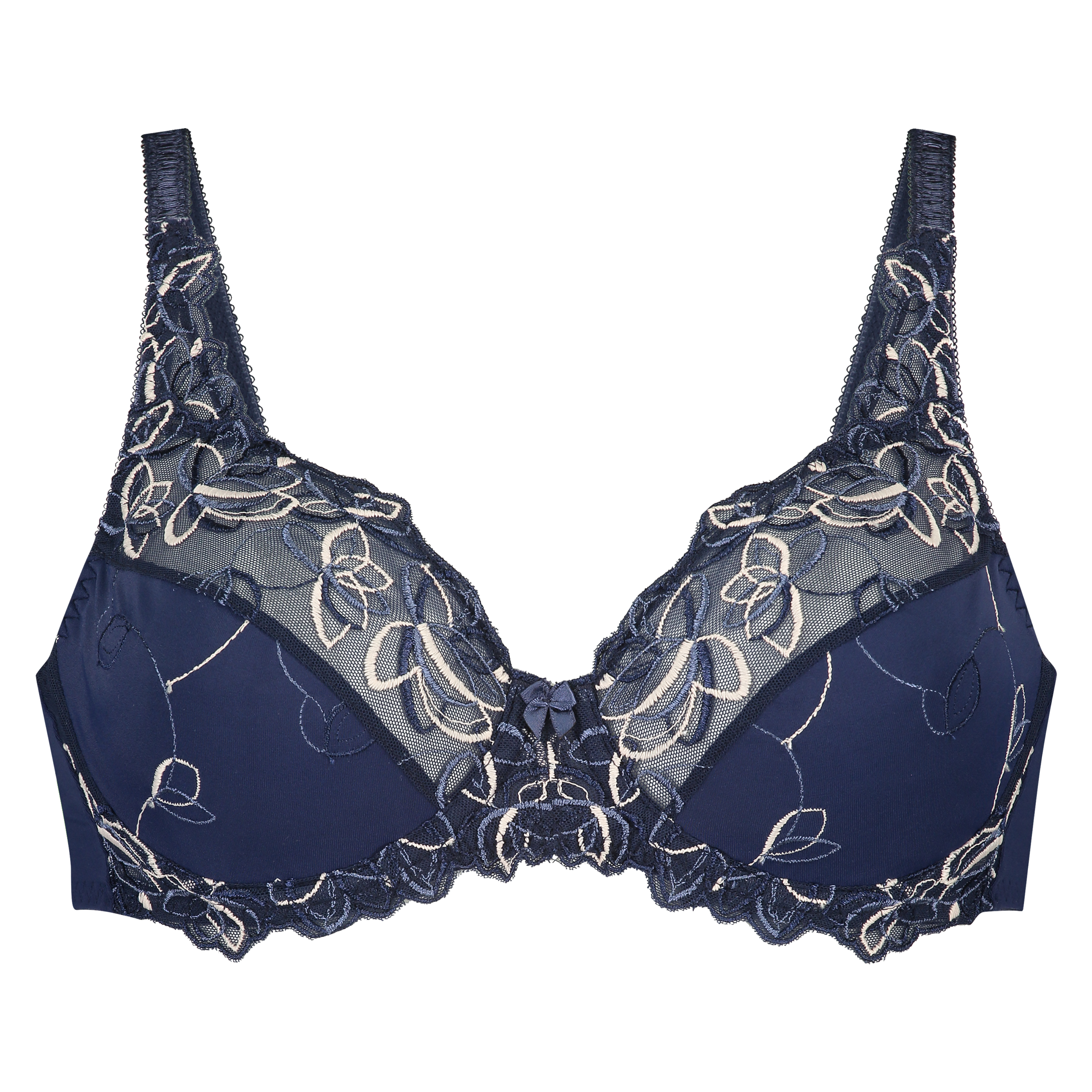 Soutien-gorge &agrave; armatures non-pr&eacute;form&eacute; Diva, Bleu, main