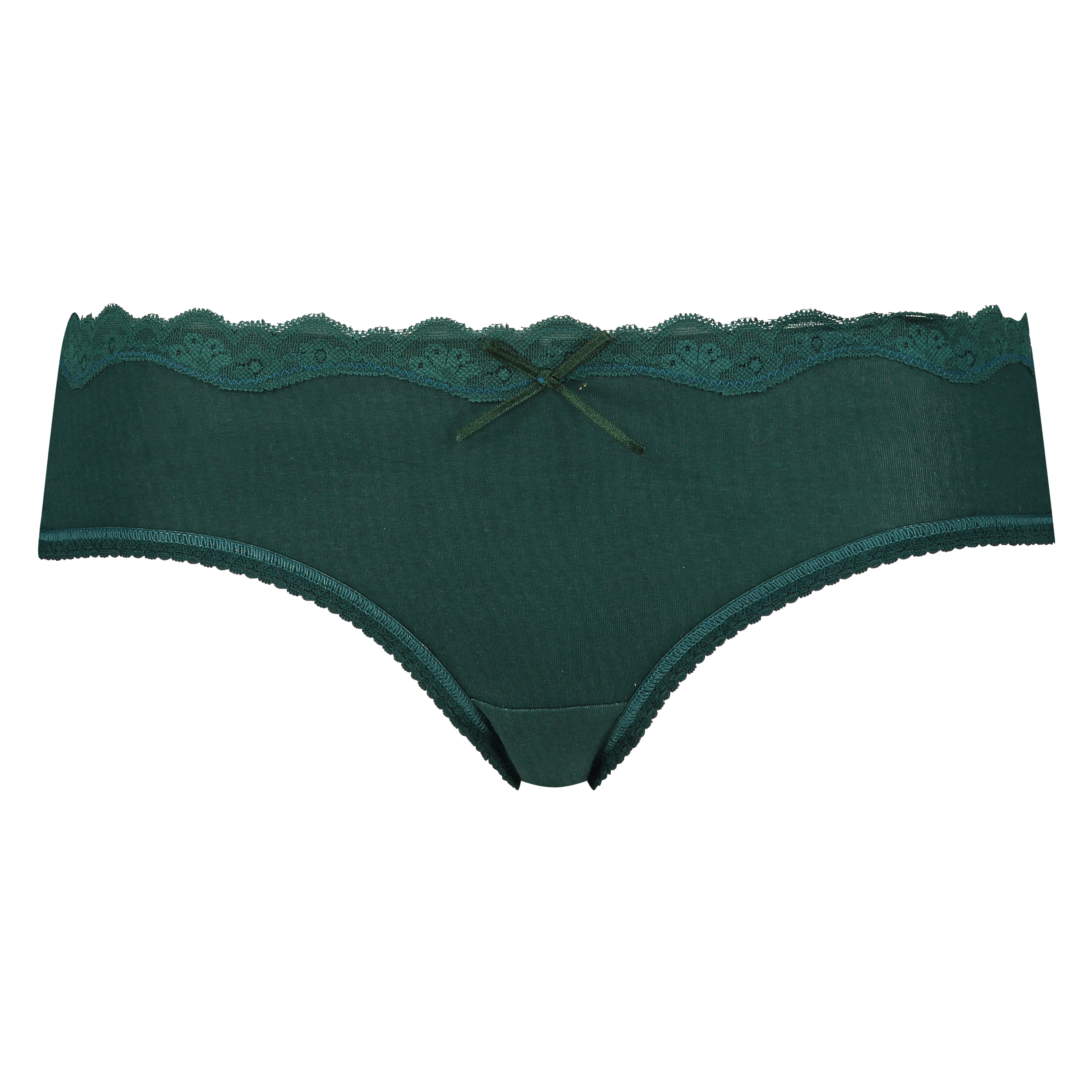 Slip br&eacute;silien coton, Vert, main