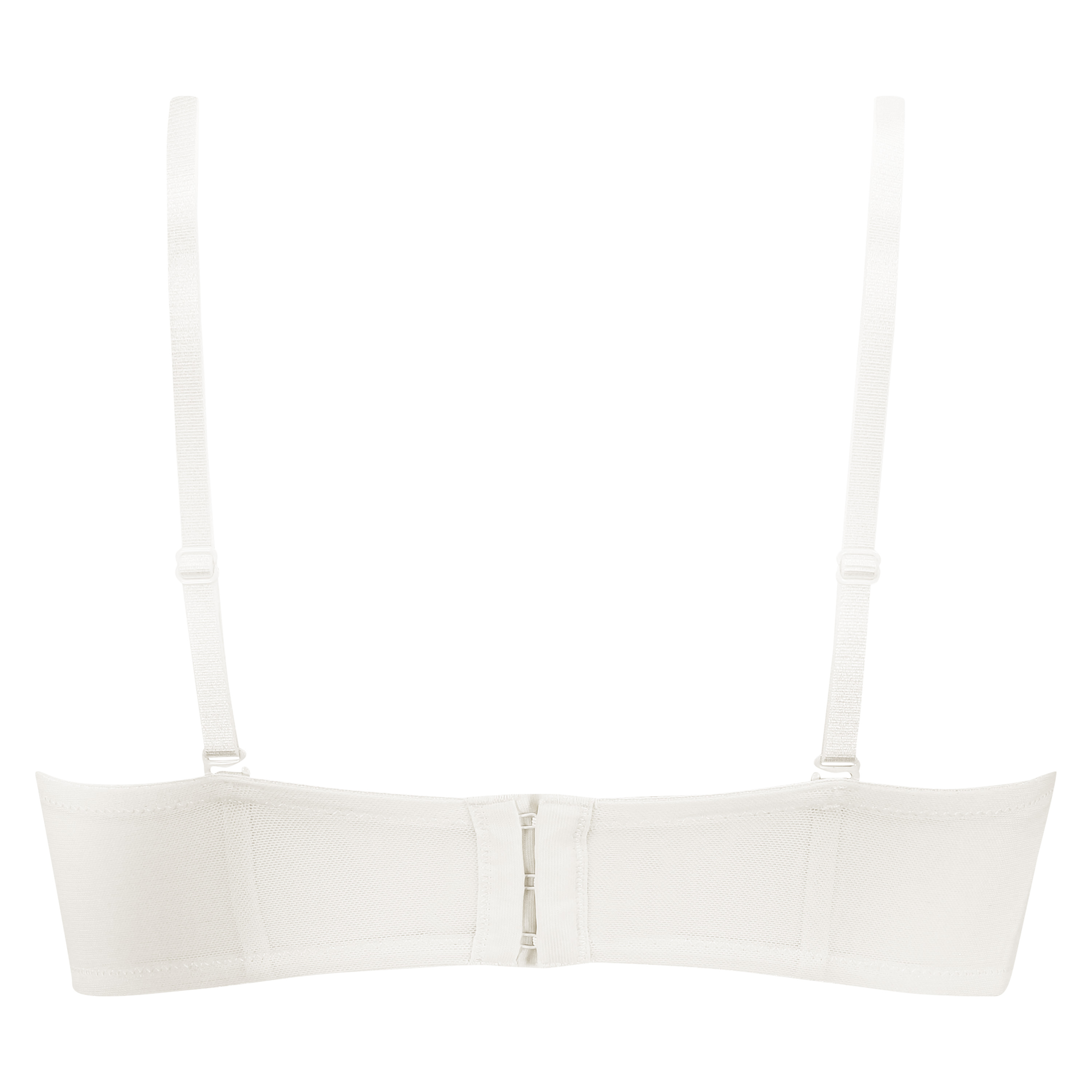 Soutien-gorge &agrave; armatures pr&eacute;form&eacute; sans bretelles Maya, Blanc, main