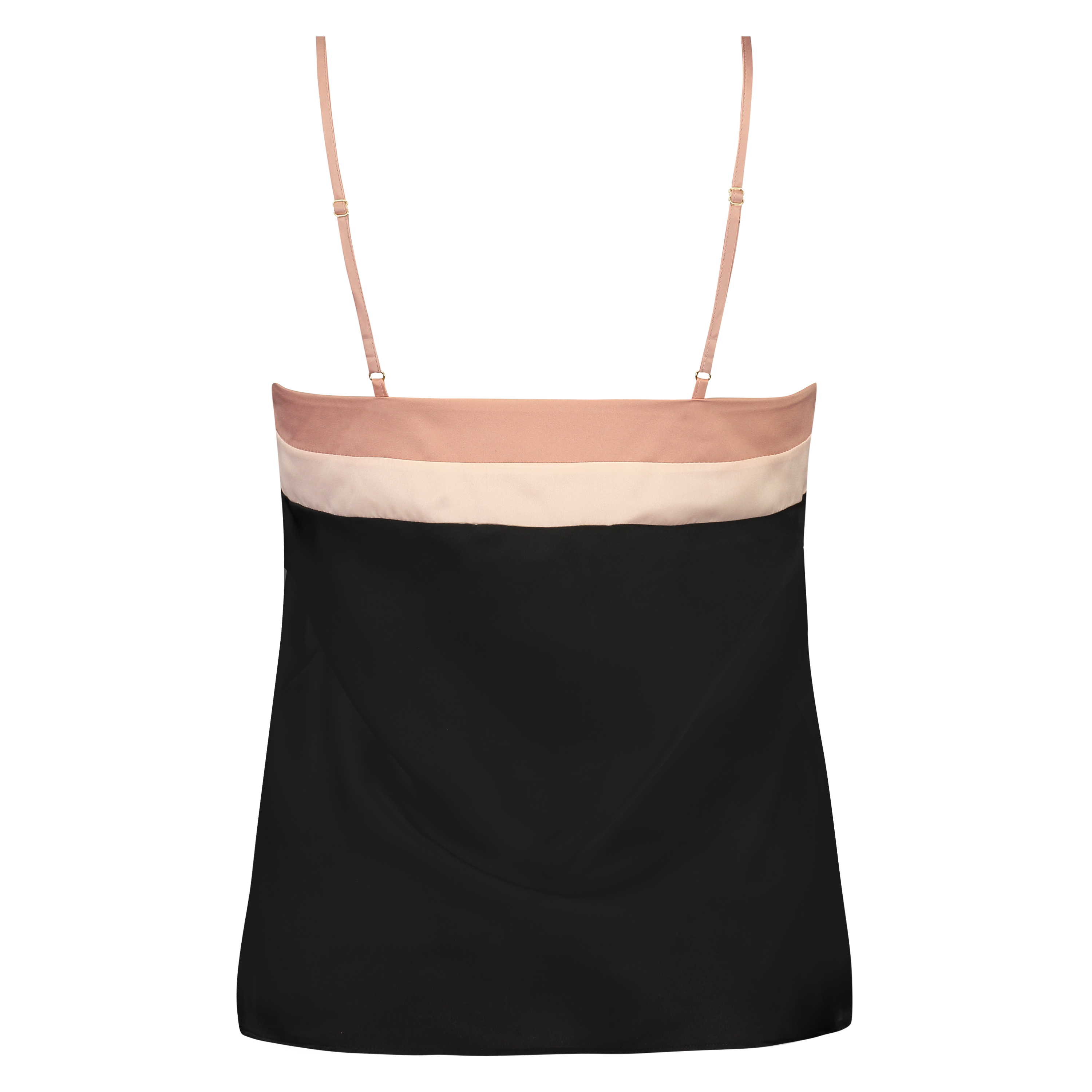 Camisole Satin Nightshade Doutzen, Noir, main
