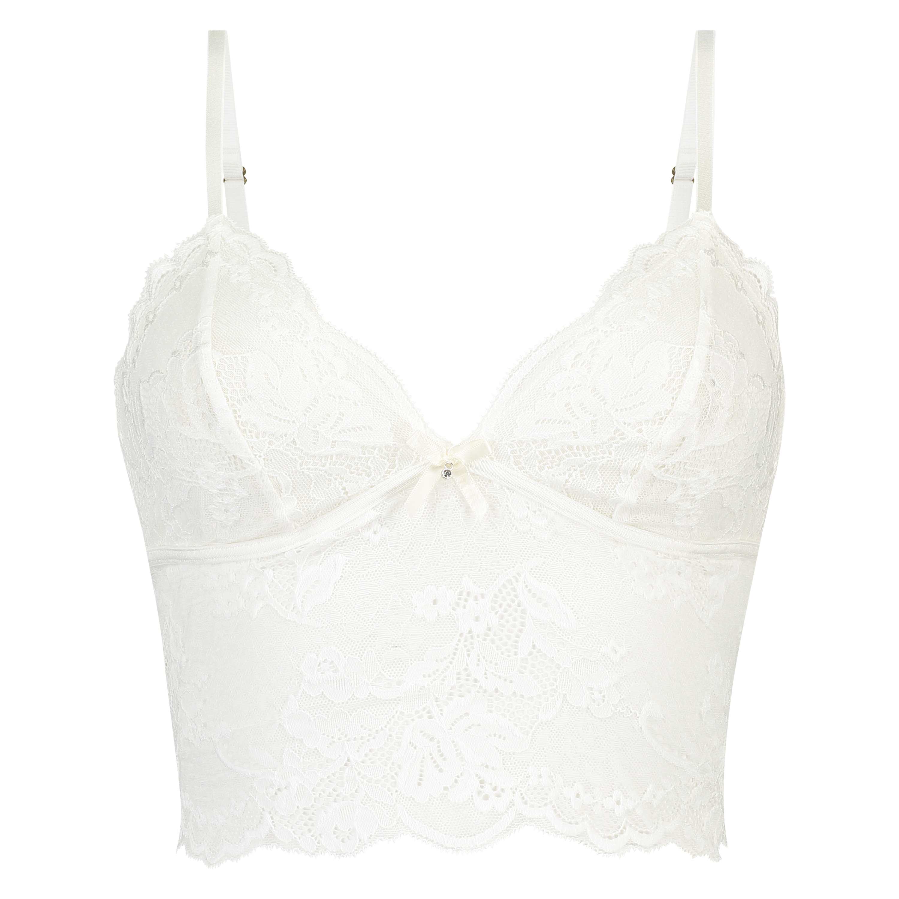 Brassi&egrave;re Roberta, Blanc, main