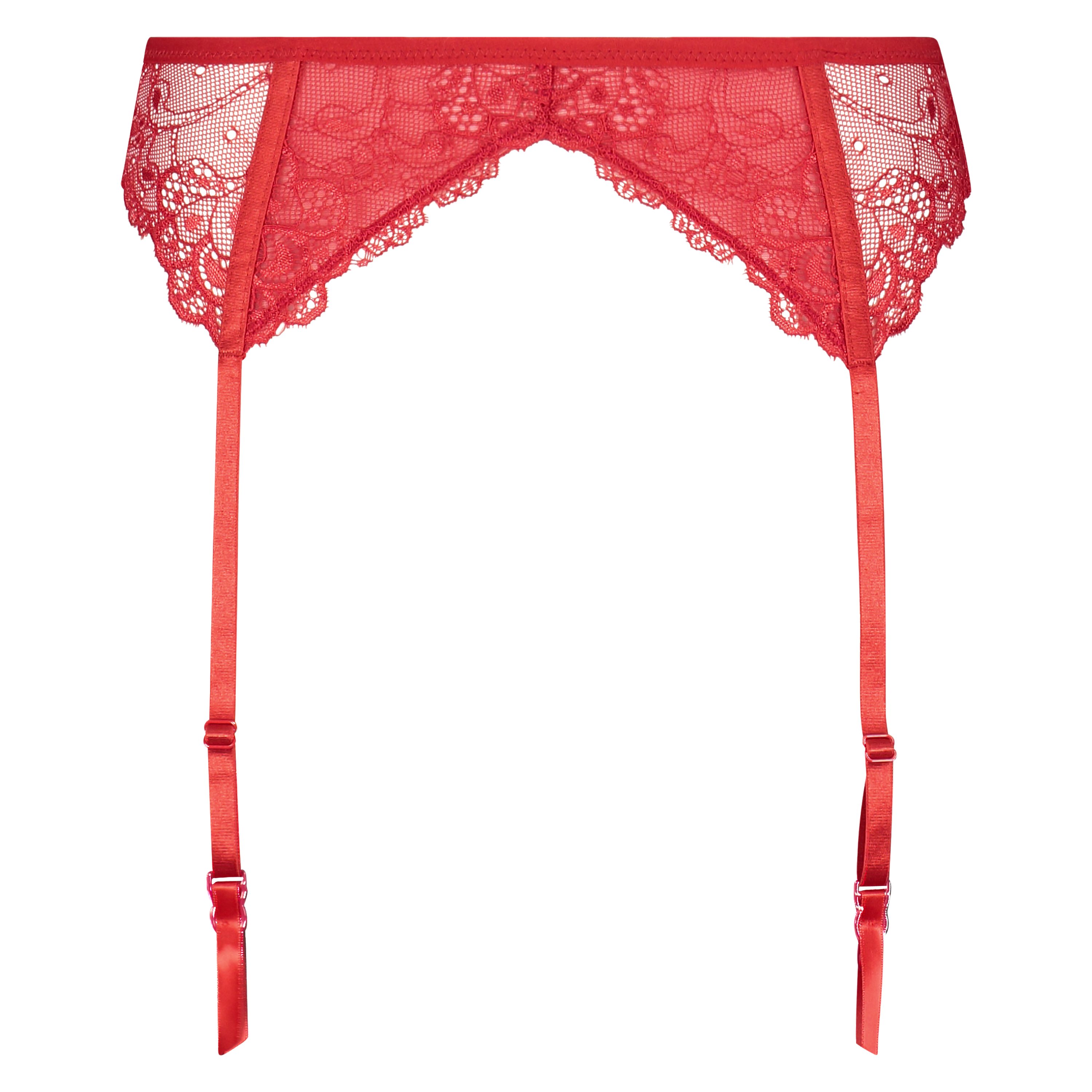 Porte jarretelle rouge - Vêtements