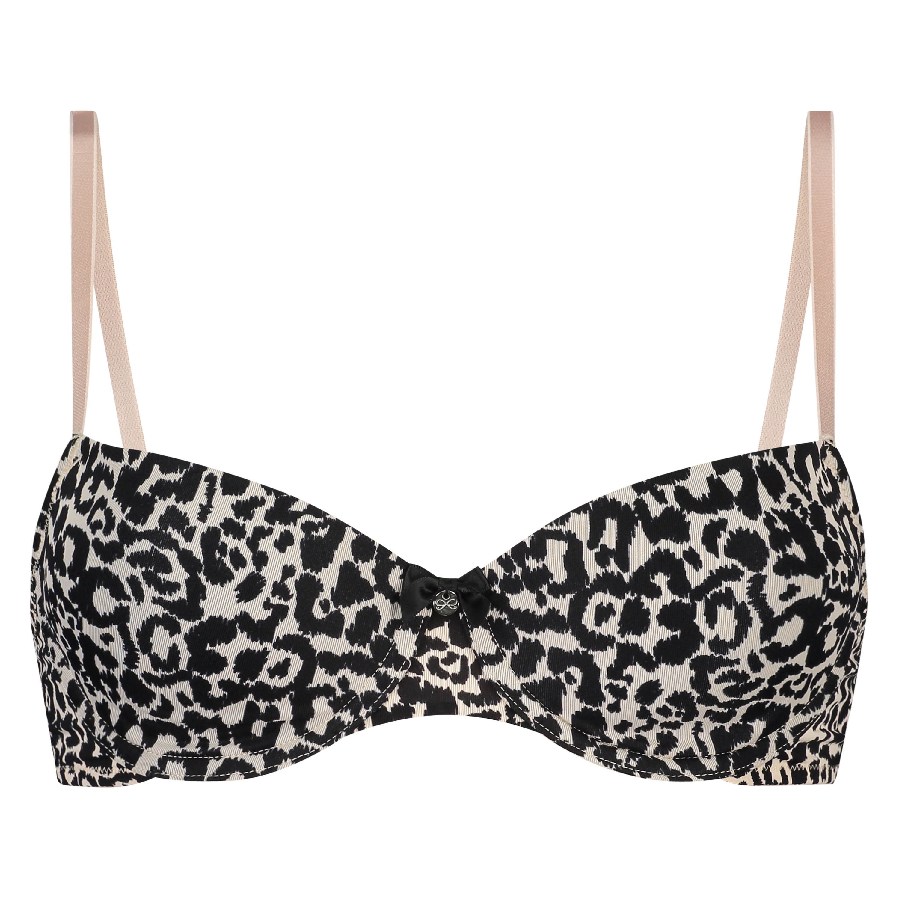 Soutien-gorge &agrave; armatures pr&eacute;form&eacute; Demi, Noir, main